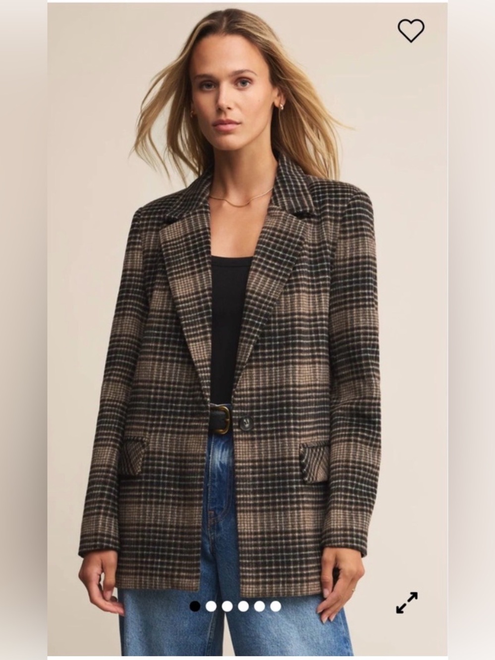 Z Supply Kingston Relaxed Women’s Blazer. Size Medium.  Great condition.